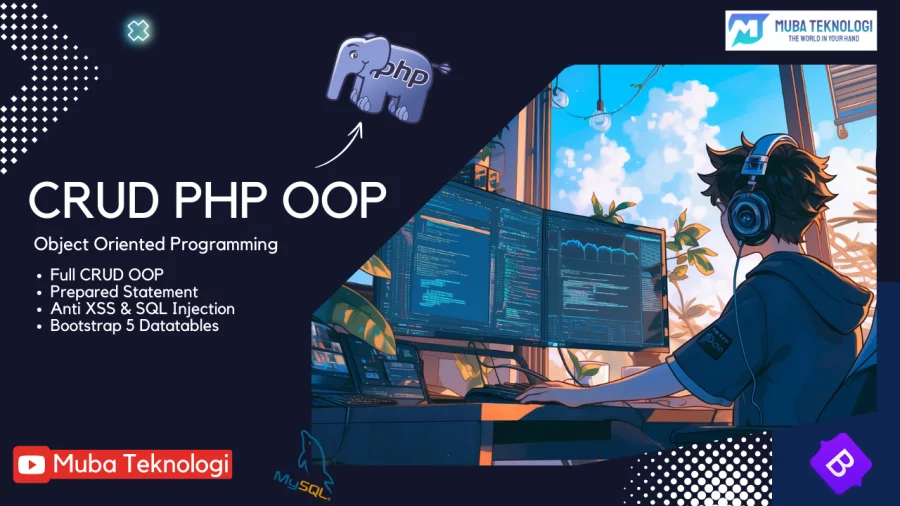 Tutorial CRUD PHP OOP Dengan MySQL dan Bootstrap 5