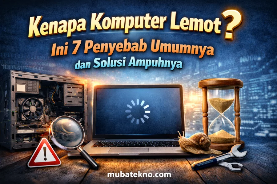 Kenapa Komputer Lemot? Ini 7 Penyebab Umum dan Solusi Ampuhnya