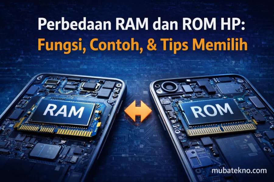 Perbedaan RAM dan ROM HP: Fungsi, Contoh, & Tips Memilih