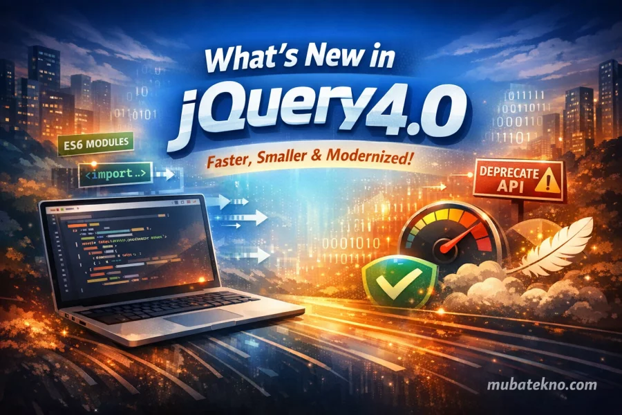 jQuery 4.0 Resmi Rilis: Apa yang Baru dan Perlu Kamu Ketahui di Era JavaScript Modern