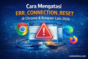 Cara Mengatasi ERR_CONNECTION_RESET di Chrome & Browser Lainnya 2026